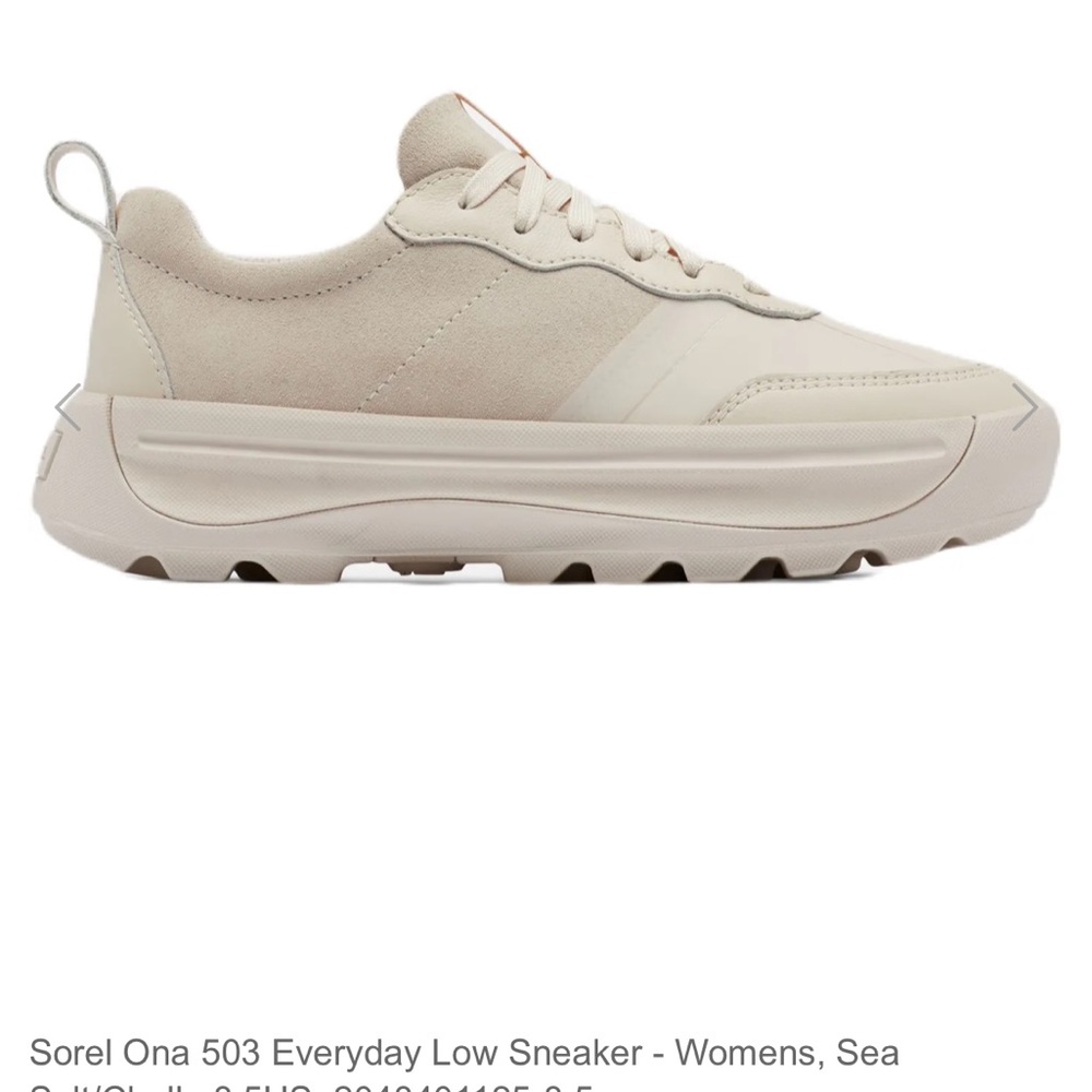 Sorel Ona 503 Everyday Low Sneaker in Sand/Beige